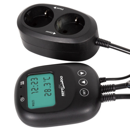 Repti-Zoo Digital Thermostat & Timer - termostat z programatorem | Idealny do terrarium