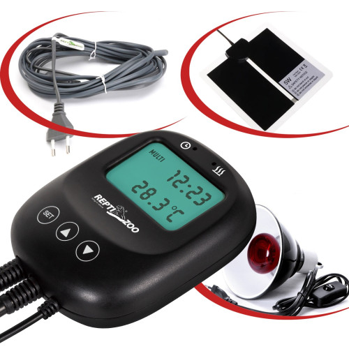 Repti-Zoo Digital Thermostat & Timer - termostat z programatorem | Idealny do terrarium