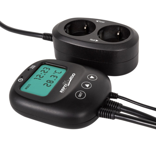 Repti-Zoo Digital Thermostat & Timer - termostat z programatorem | Idealny do terrarium
