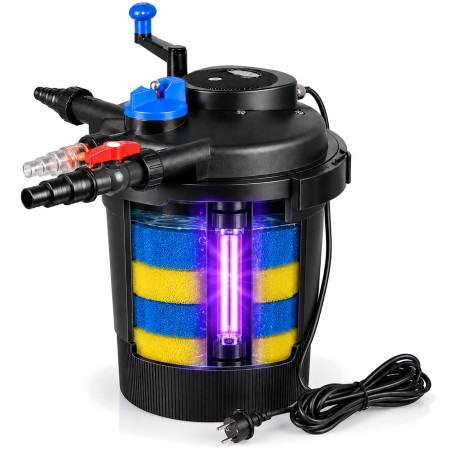 Kruger Meier PondX UV - Filtr ciśnieniowy z lamą UV do oczka 8000l