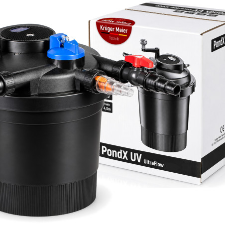 Kruger Meier PondX UV - Filtr ciśnieniowy z lamą UV do oczka 8000l