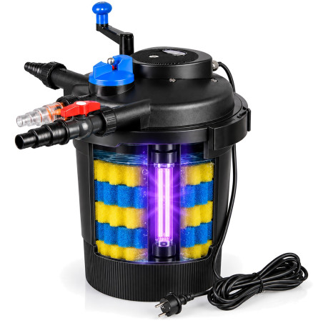 Kruger Meier PondX UV - Filtr ciśnieniowy z lamą UV do oczka 12000l