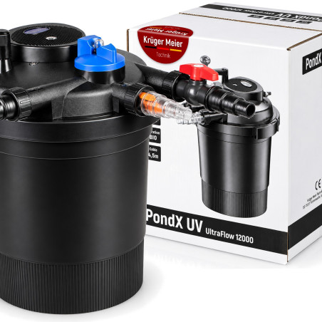 Kruger Meier PondX UV - Filtr ciśnieniowy z lamą UV do oczka 12000l