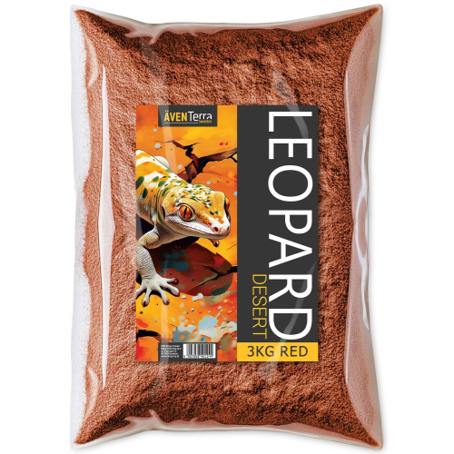 Glina do terrarium Aventerra Sweden LEOPARD Desert Red 3 kg