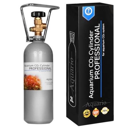Aquario Butla CO2 do Akwarium Blue 2l z Zaworem