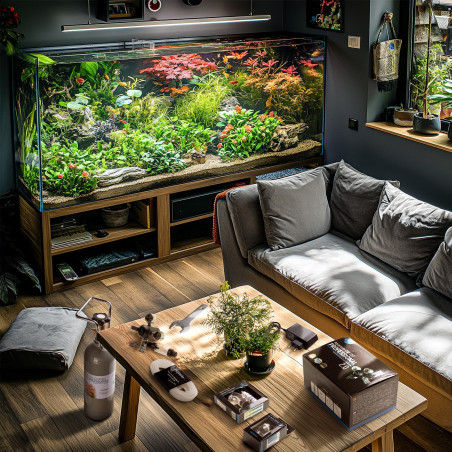 Zestaw CO2 Aquario Professional 2.0 2l - Niezawodny do akwarium roślinnego