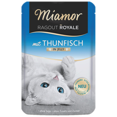 Miamor Royale mit Thunfisch mokra karma tuńczyk w galarecie 100g - Ulubiony smak kota