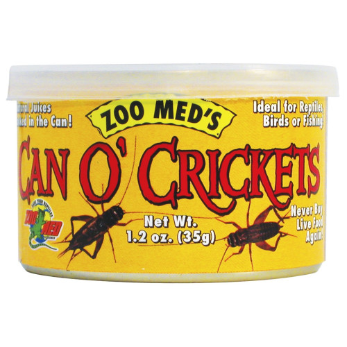 Zoomed Can O' Crickets Medium - Pełnowartościowy pokarm dla gadów