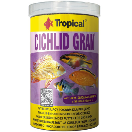 Tropical Chichild Gran 1000ml - Zdrowy wzrost i intensywne barwy
