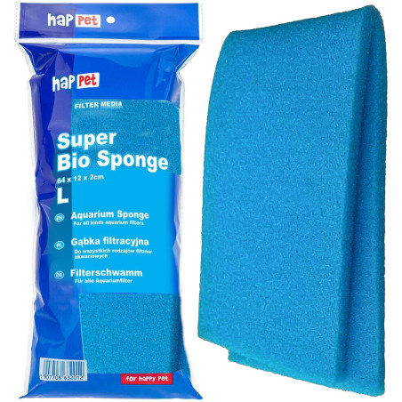 Happet Bio Sponge - gąbka L | Krystaliczna woda i skuteczna filtracja