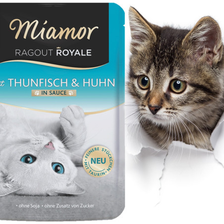 Miamor Royale mit Thunfisch & Huhn 100g - Apetyt kota gwarantowany