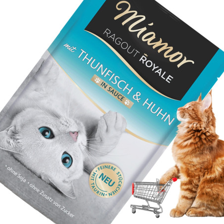 Miamor Royale mit Thunfisch & Huhn 100g - Apetyt kota gwarantowany