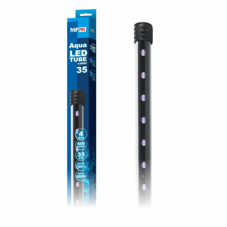 Happet AquaLED Tube Color 35cm 4W - Kolorowe, energooszczędne oświetlenie do akwarium