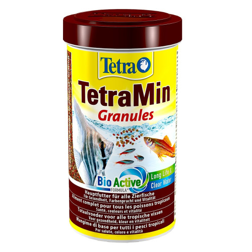 Tetra Min Granules 500ml - Dla zdrowych i kolorowych rybek