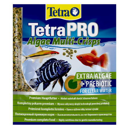 Tetra PRO Algae Multi-Crisps 12g - Wzmacnia odporność, zdrowe i aktywne rybki