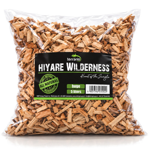 Terrario Hiyare Wilderness 15l - duże zrębki bukowe
