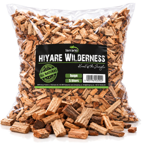 Terrario Hiyare Wilderness 15l - duże zrębki bukowe