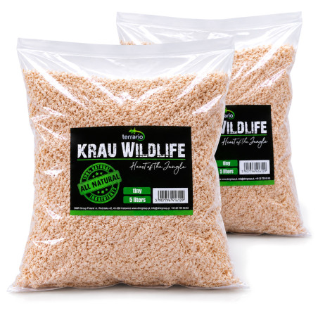 Terrario Krau Wildlife 10l - drobne włókno drewniane