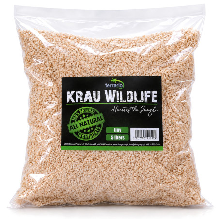 Terrario Krau Wildlife 10l - drobne włókno drewniane