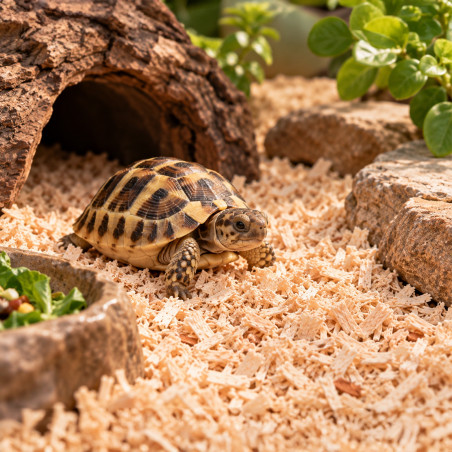 Terrario Krau Wildlife 15l - drobne włókno drewniane
