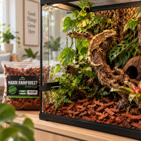Terrario Madidi Rainforest 15l - drobne zrębki kokosa