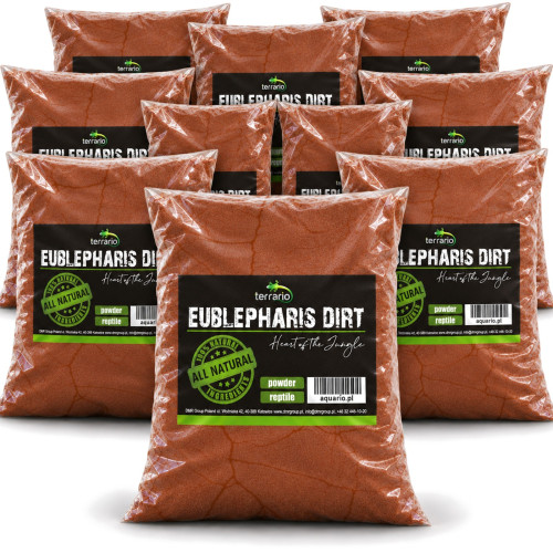 Terrario Eublepharis Dirt 10kg - podłoże dla gekona lamparciego