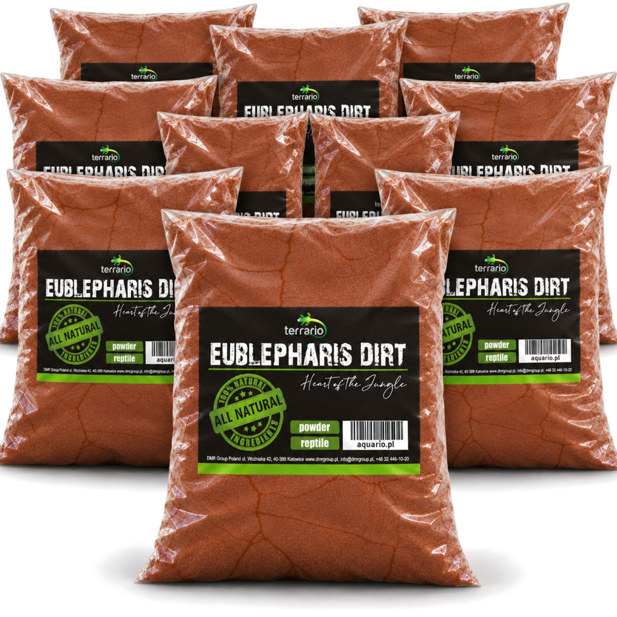 Terrario Eublepharis Dirt 10kg - podłoże dla gekona lamparciego