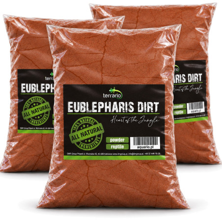 Terrario Eublepharis Dirt 3kg - podłoże dla gekona lamparciego