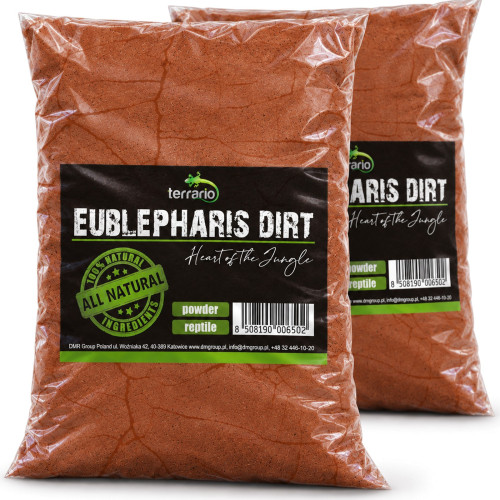 Terrario Eublepharis Dirt 2kg - podłoże dla gekona lamparciego