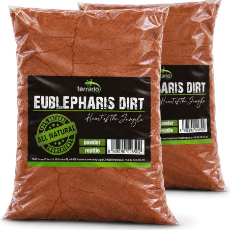 Terrario Eublepharis Dirt 2kg - podłoże dla gekona lamparciego