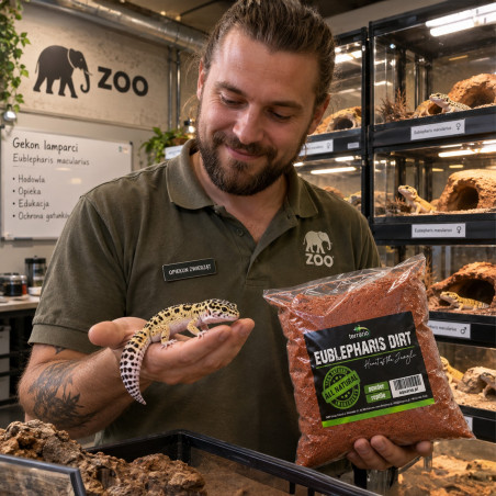 Terrario Eublepharis Dirt 20kg - podłoże dla gekona lamparciego