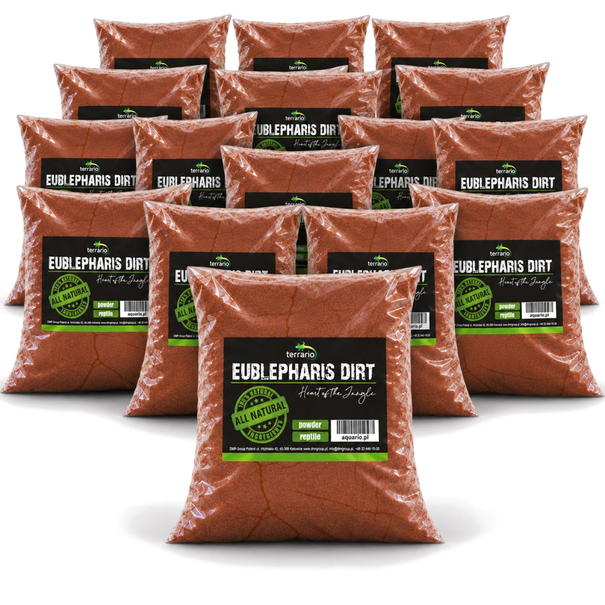 Terrario Eublepharis Dirt 15kg - podłoże dla gekona lamparciego