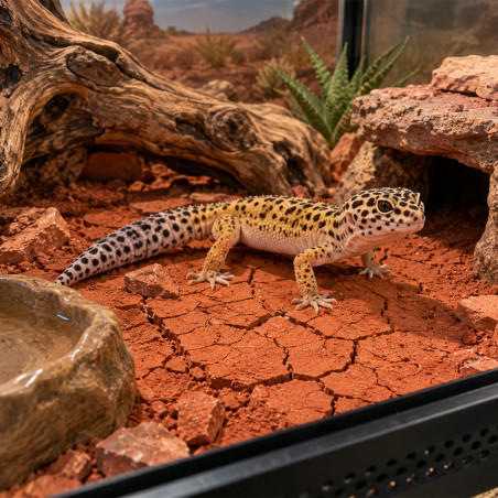 Terrario Eublepharis Dirt 15kg - podłoże dla gekona lamparciego