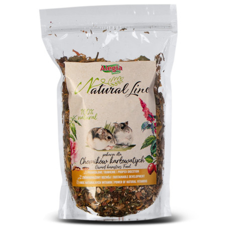 Karma dla chomików karłowatych Alegia Natural Line 500 g