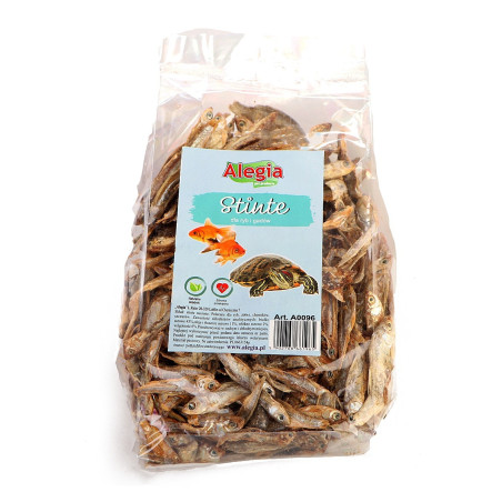ALEGIA Stinte 60g - stynka suszona | Naturalny pokarm dla gadów