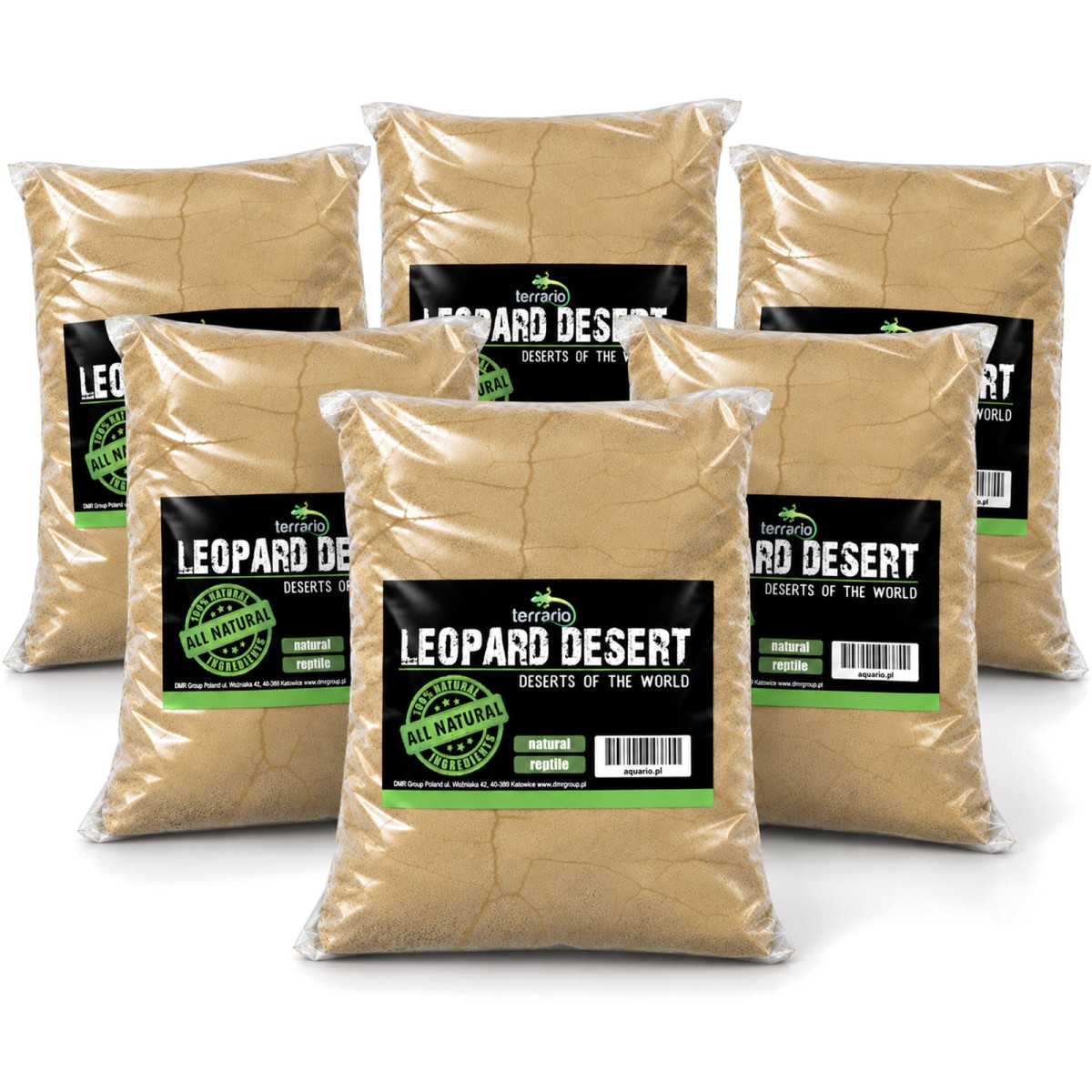 Terrario Leopard Desert 6kg - podłoże pustynne dla gekonów