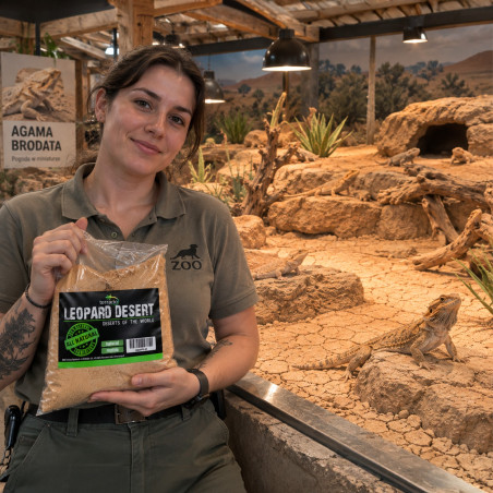 Terrario Leopard Desert 3kg - podłoże pustynne dla gekonów