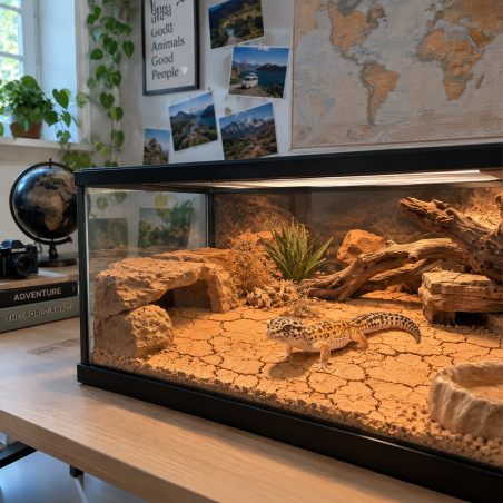 Terrario Leopard Desert 10l - podłoże pustynne dla gekonów