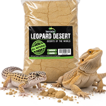Terrario Leopard Desert 3.5l - podłoże pustynne dla gekonów