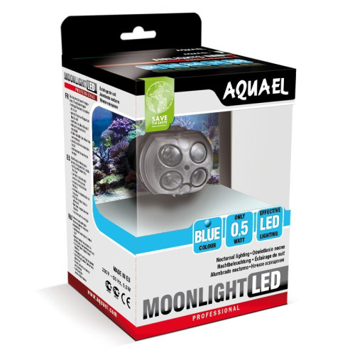 Aquael Moonlight LED - Idealne nocne oświetlenie do akwarium