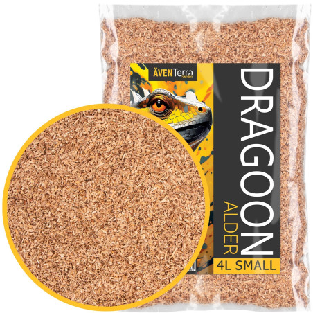 Podłoże do terrarium Aventerra DRAGOON Alder Small 4 l - drobne zrębki olchowe