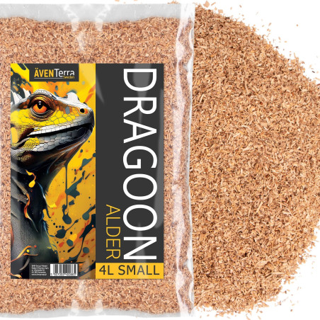 Podłoże do terrarium Aventerra DRAGOON Alder Small 4 l - drobne zrębki olchowe