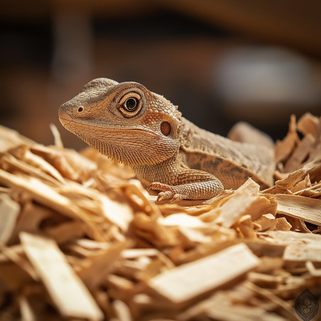 Podłoże drewniane do terrarium - Naturalne i bezpieczne dla gadów