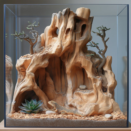 Podłoże drewniane do terrarium - Naturalne i bezpieczne dla gadów