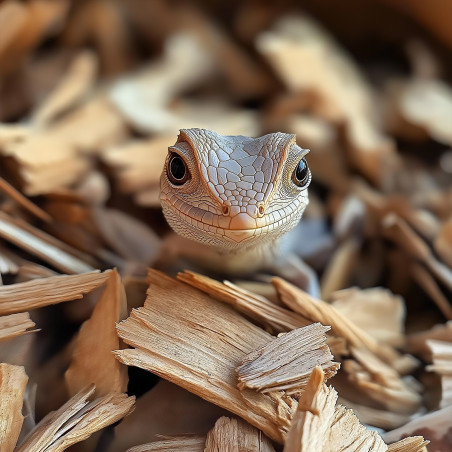 Podłoże drewniane do terrarium - Naturalne i bezpieczne dla gadów