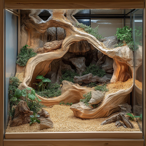 Podłoże drewniane do terrarium - Idealne dla gadów