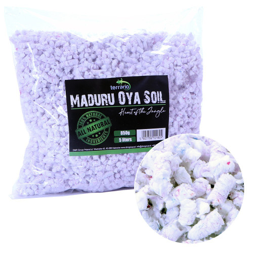 Terrario Maduru Oya Soil 5l celuloza z srebrem antybakteryjnym - Antybakteryjne podłoże do zdrowego terrarium