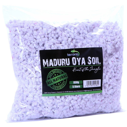 Terrario Maduru Oya Soil 5l celuloza z srebrem antybakteryjnym - Antybakteryjne podłoże do zdrowego terrarium