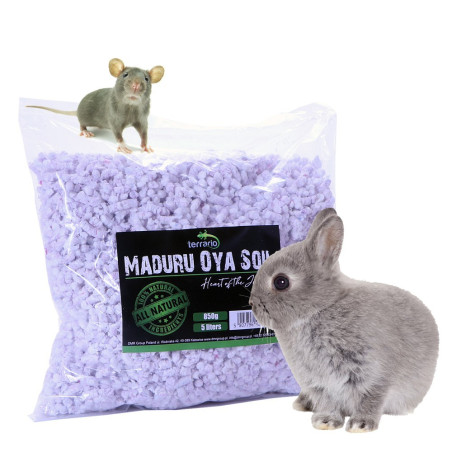 Terrario Maduru Oya Soil 5l celuloza z srebrem antybakteryjnym - Antybakteryjne podłoże do zdrowego terrarium