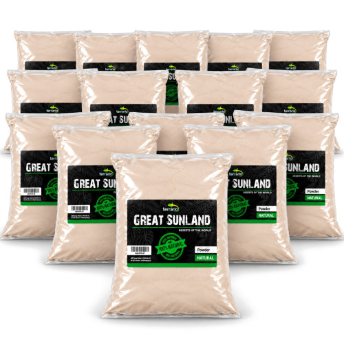 Terrario Great Sunland 15kg - biała glina do terrarium